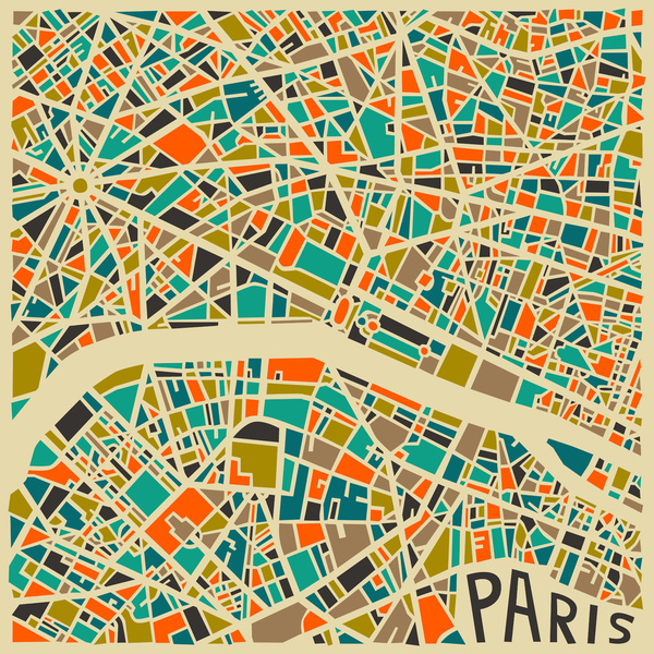 Cartes graphiques Paris