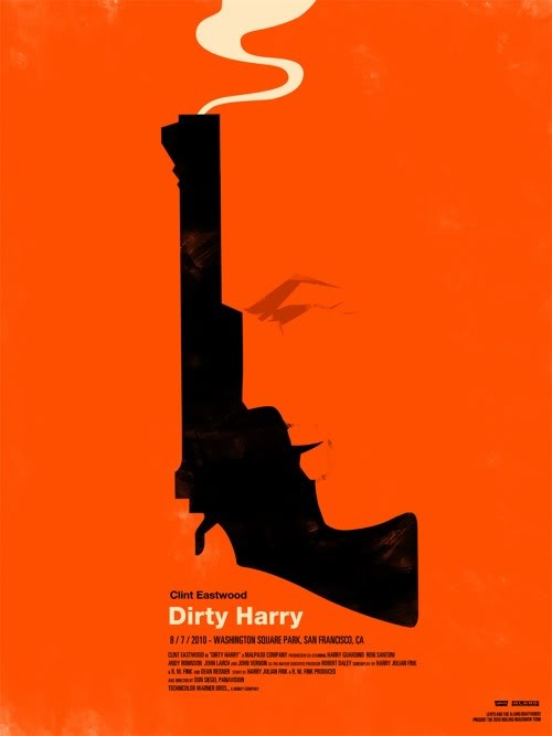 Dirty Harry par Olly Moss