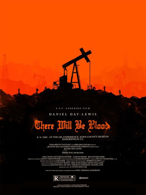 There will be blood by Olly Moss