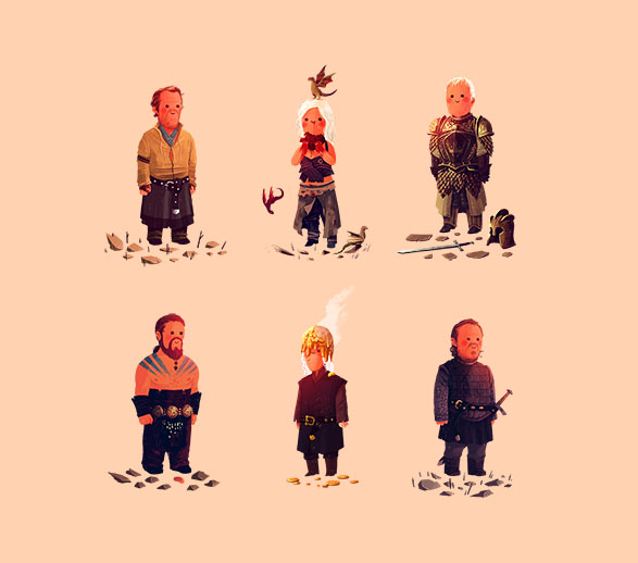 Game of thrones illustrations