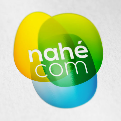 Simulation du logotype de l'agence Nahécom