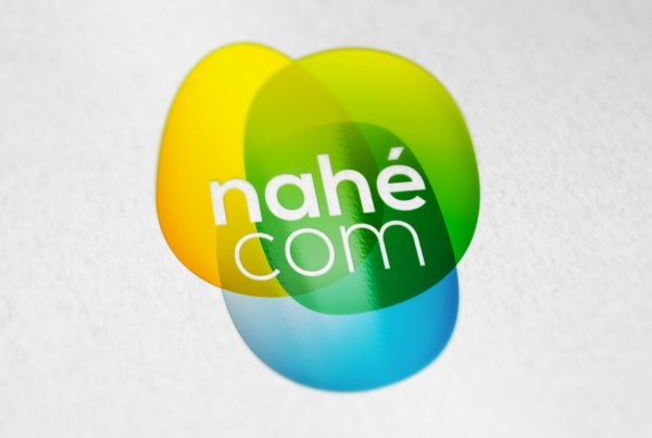 Simulation du logotype de l'agence Nahécom