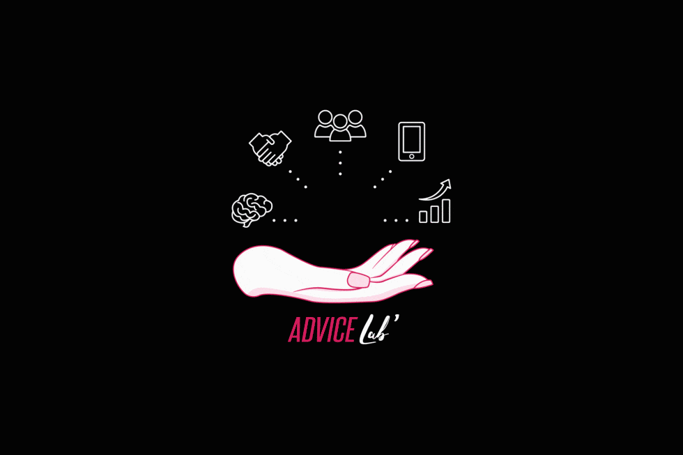 Animation du logo Advice Lab