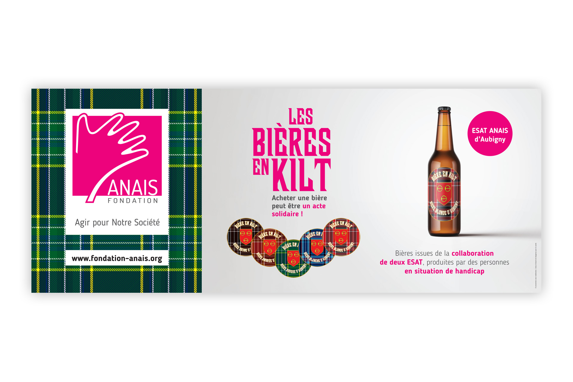 Banderole Bières en Kilt