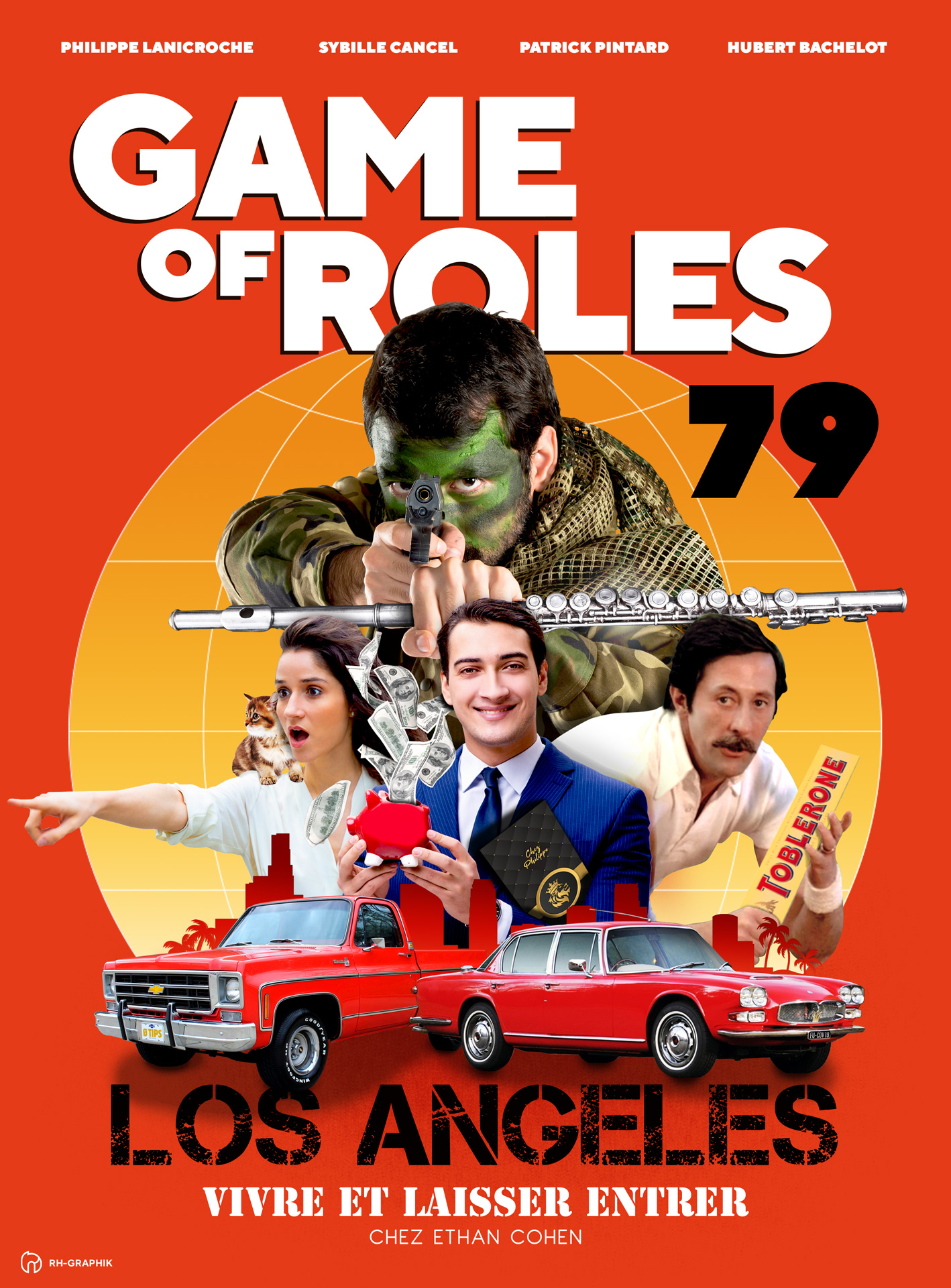 Visuel affiche pour game of roles 1979