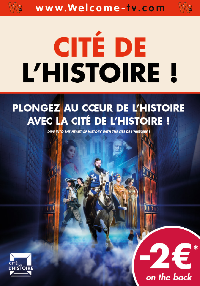 Carte Welcome TV Cité de l'histoire