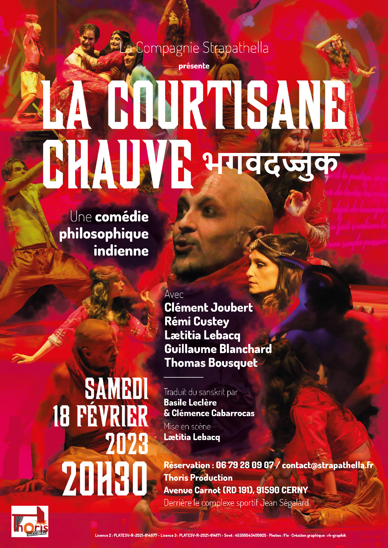 Affiche La courtisane chauve