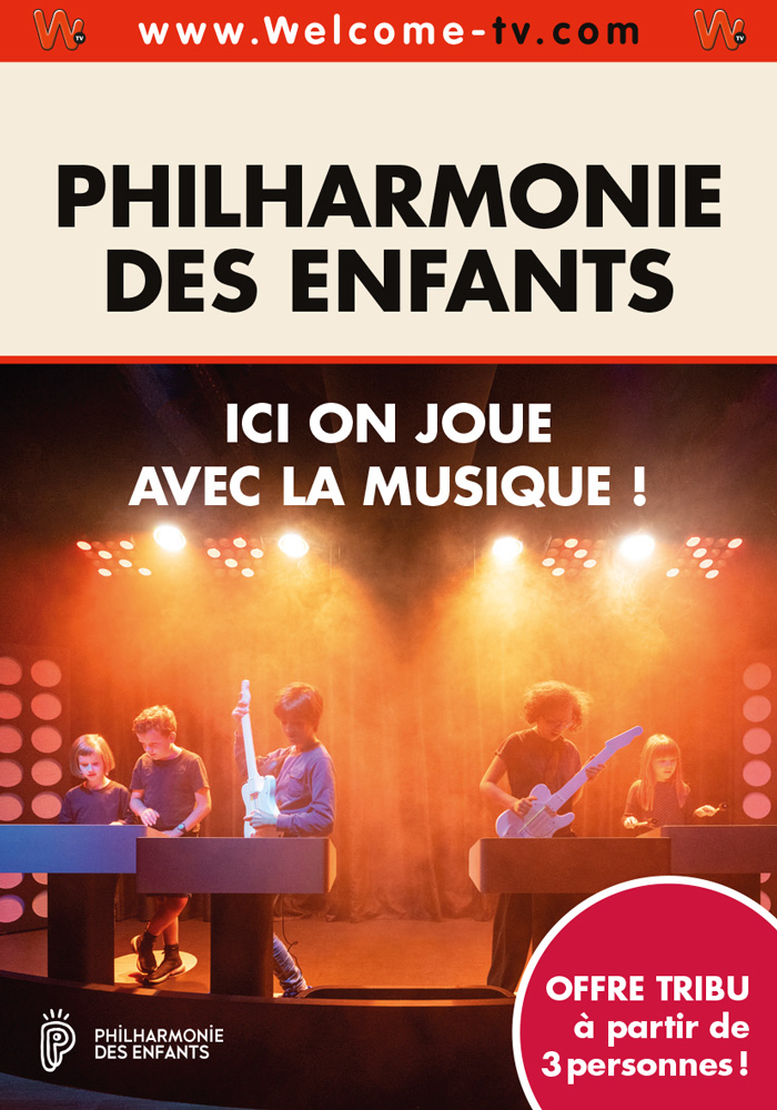 Carte Welcome TV Philharmonie des enfants